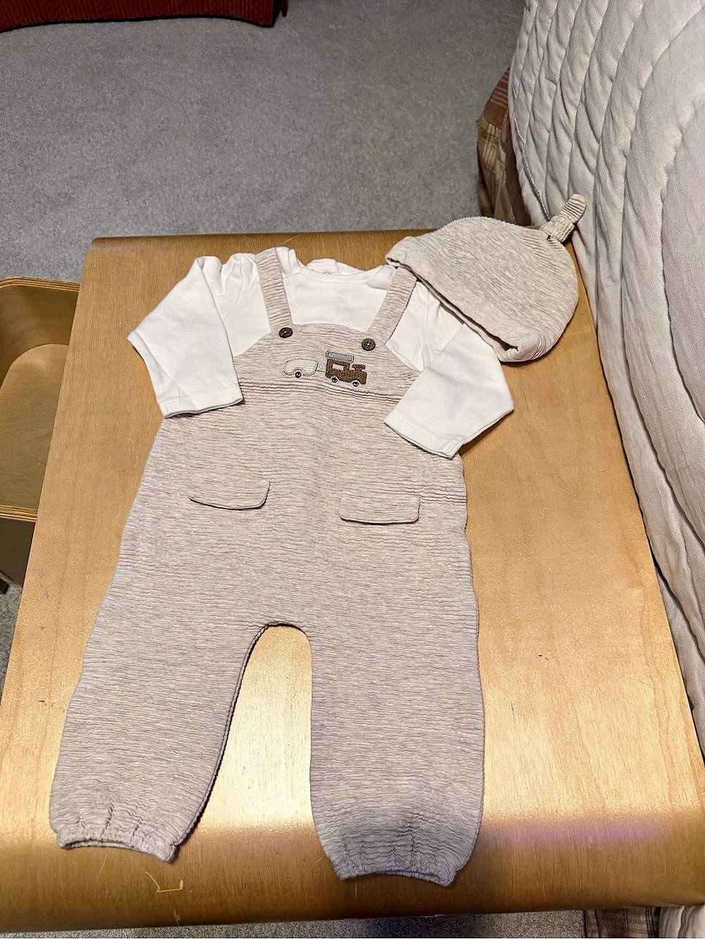 Mayoral Baby Overallswith Hat